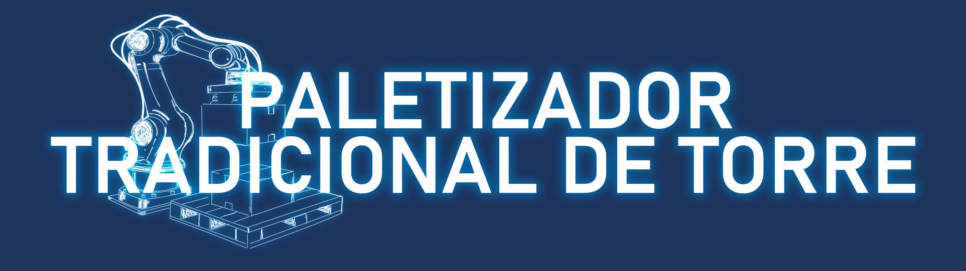 Paletizador tradicional de torre